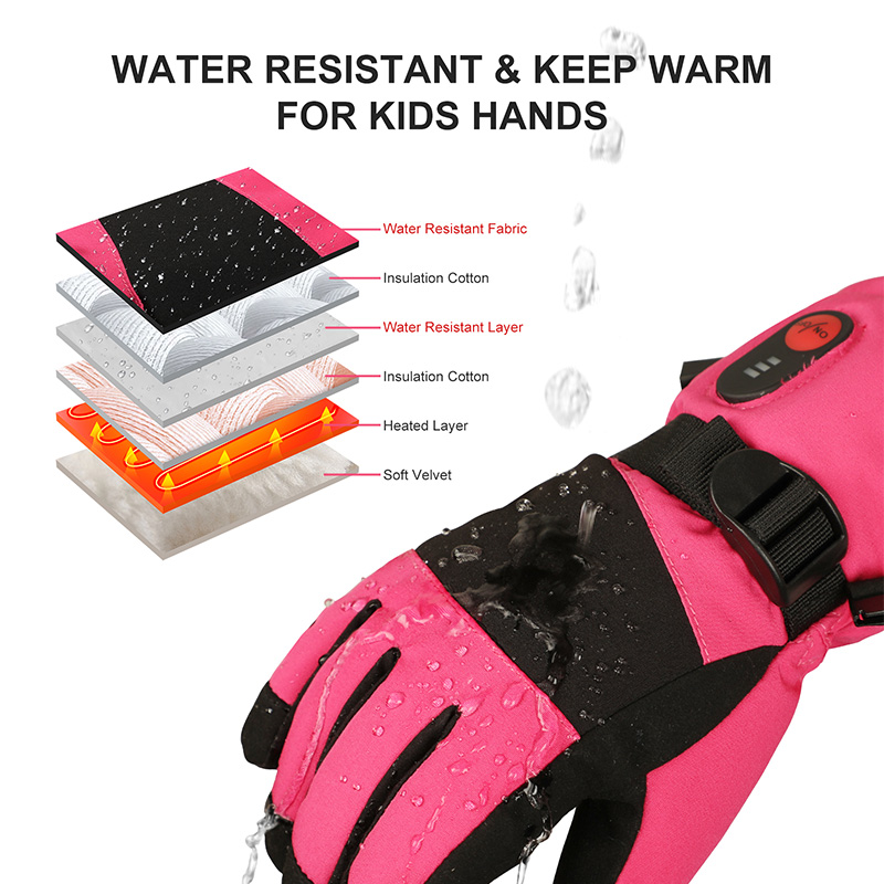 2026 Heated Gloves Kids Childr - Heated Gloves Electric recension och pris
