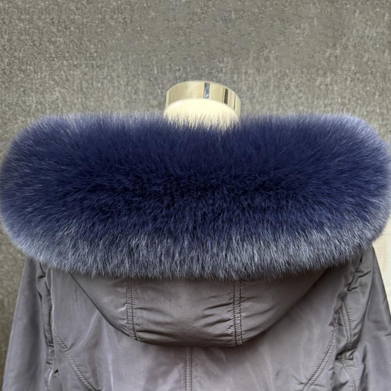Real Fox Fur Collar Women Univ - Winter Clothing Pk recension och pris