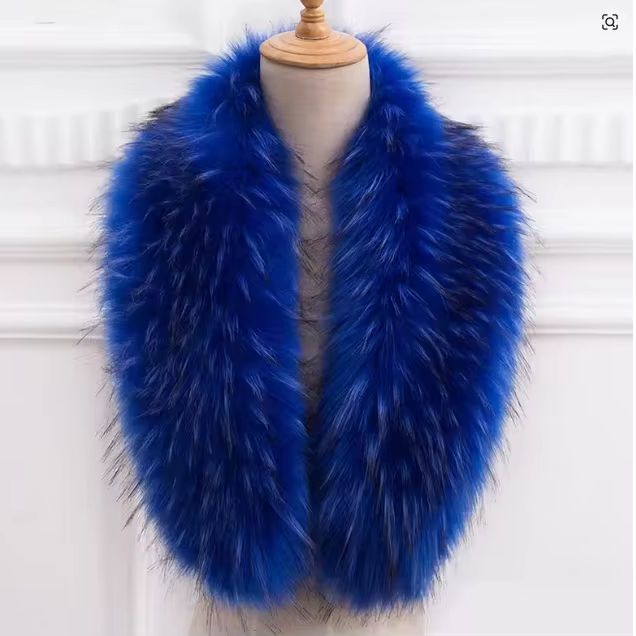 Natural Fur Collar Real Raccoo - Winter Clothing Pk recension och pris