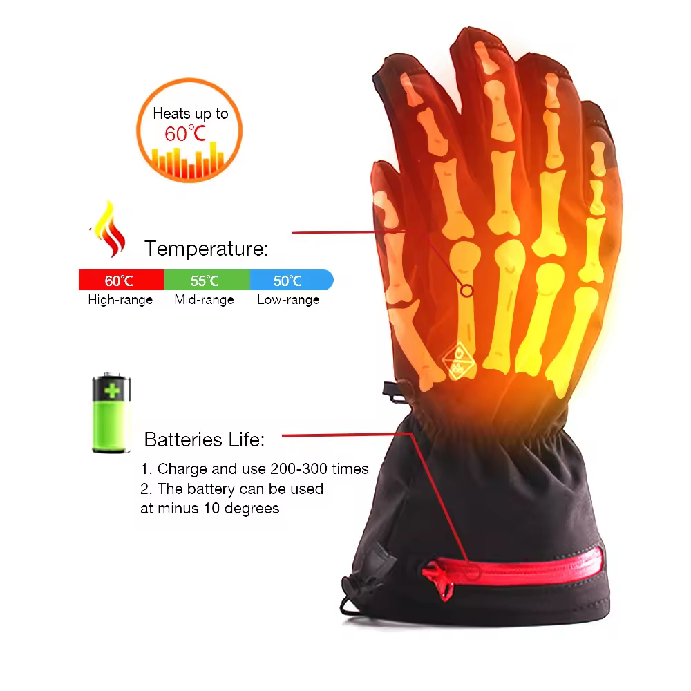 2026 Custom Electric Heated Gl - Heated Gloves Electric recension och pris