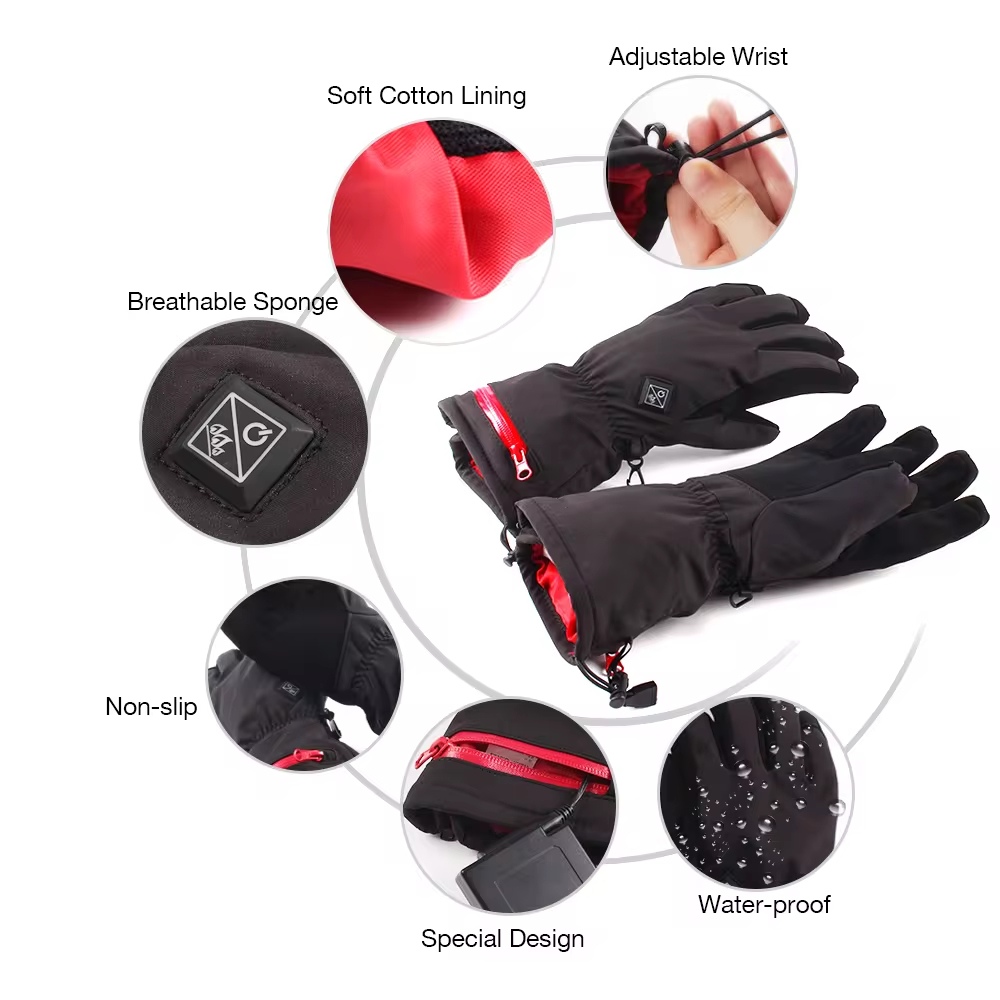 2026 Custom Electric Heated Gl - Heated Gloves Electric recension och pris