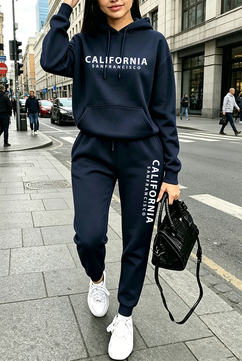 Quality Womens Tracksuit Print - Winter Clothing For Women recension och pris