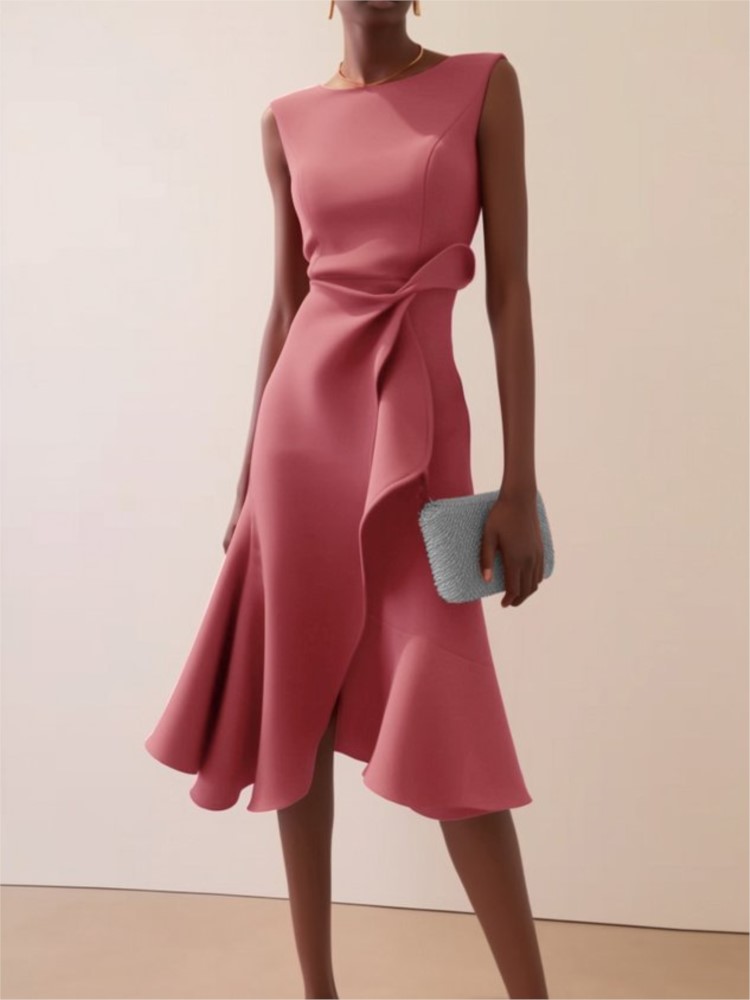 Elegant Women's Evening Dress  - Winter Clothing Drawing recension och pris