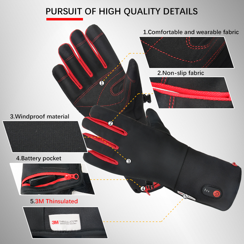 2026 New Professional Electric - Heated Gloves Electric recension och pris