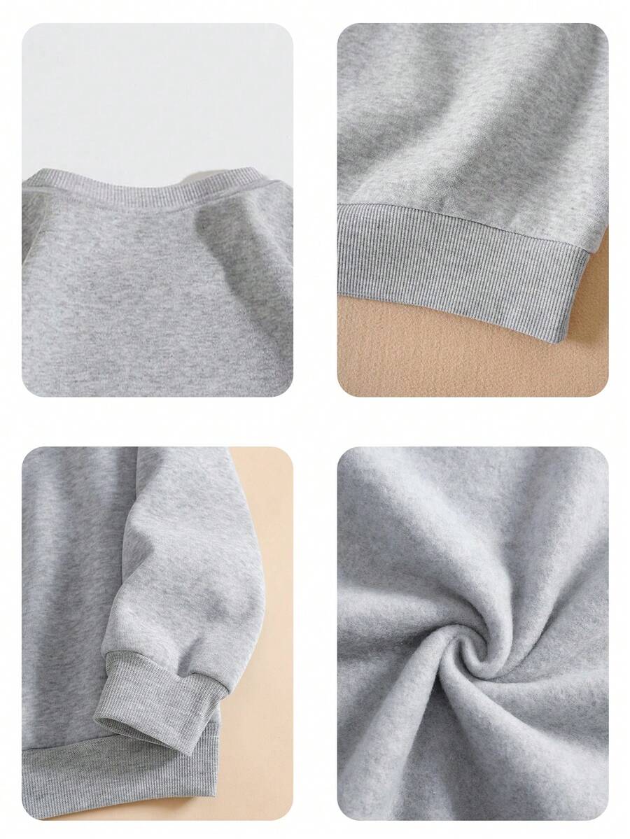 Women's Letter Graphic Sweatsh - Winter Clothing Gift Ideas recension och pris